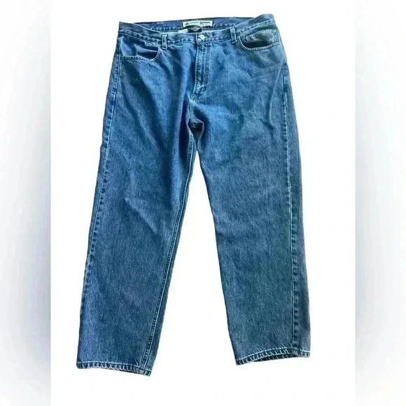 Harley-Davidson Motorcycle Straight Leg Denim Jeans Size 40X30 - Picture 1 of 8